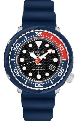 Relógio Seiko Sne499 Solar Dive Tuna Padi Prospex Azul