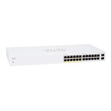 Conmutador Cisco Cbs110-24pp-na De 24 Puertos Ge Poe 100 W