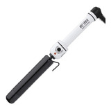 Ferro Liso Recto Hot Tools Blanco Con Negro 1 1/4 