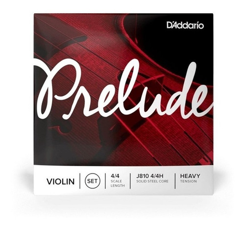 Cuerdas Violín 4/4 D'addario Prelude J810 4/4h