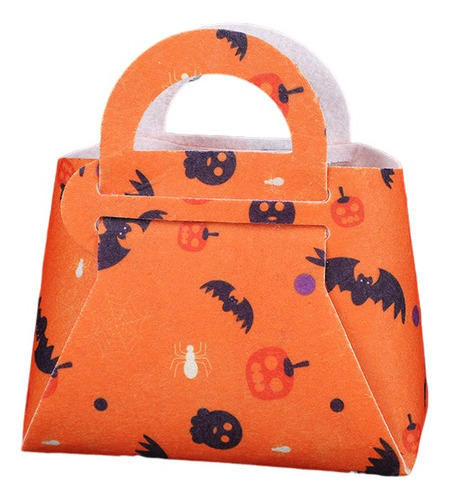 10 Bolsas No Tejidas For Dulces De Halloween.