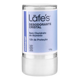 Desodorante Cristal Lafes 120g Natural Crystal Sem Alumínio