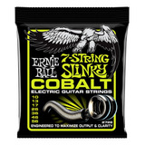 Ernie Ball Cuerdas Para Guitarra Electrica 7c Slinky Cobalt 