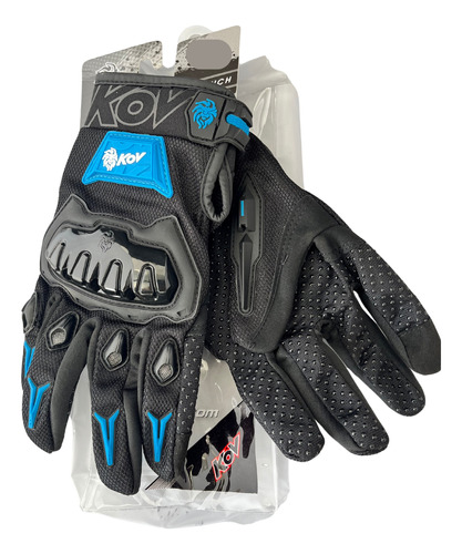 Guantes Tact Motociclista Kov Delta Touch Screen Limpiamica