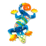 Adorno De Pared - Iguana De Yeso - 20cm