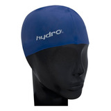 Gorra Silicona Natacion Hydro Pileta Gorro Latex Impermeable Color Azul Diseño De La Tela Liso Tamaño Adulto