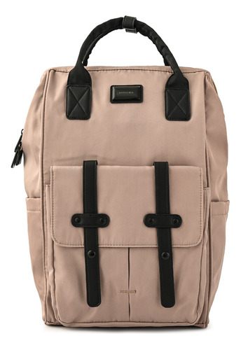 Mochila Porta Notebook Grande Fabre Taupe