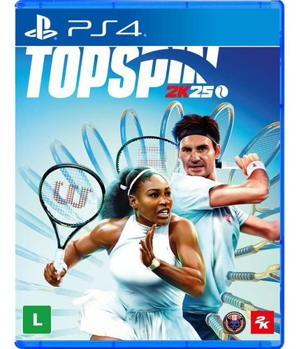 Jogo Topspin 2k25 Ps4 Mídia Física Lacrado Envio Rápido