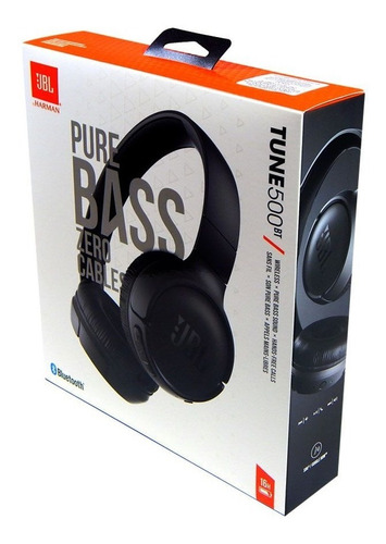 Headphone Bluetooth T500bt Jbl - Preto