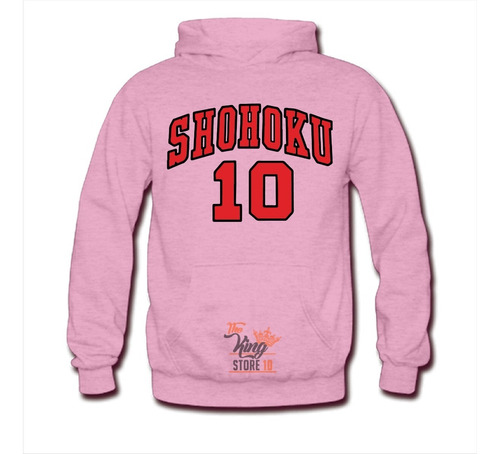 Poleron Estampado Shohoku, Slam Dunk, 100% Fanatico