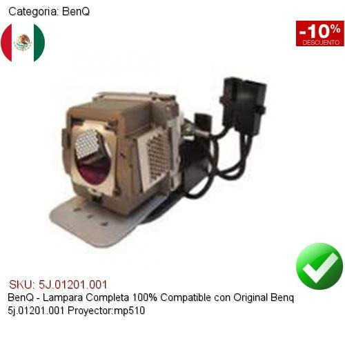 Lampara Compatible Proyector Benq 5j.01201.001 Mp510