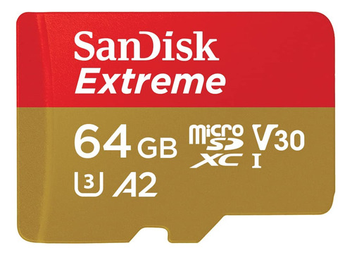 Cartão Memória Micro Sd 64gb Microsd Extreme 170mbs Sandisk
