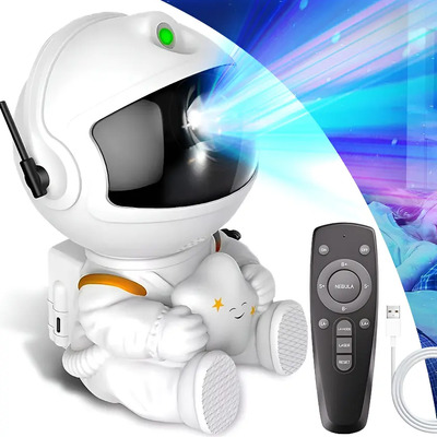 Proyector De Estrellas Astronauta Galaxias Lampara Led Noche | MercadoLibre