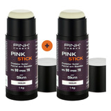 Protetor Solar Facial Pink Stick 5km 2 Unidades Pink Cheeks