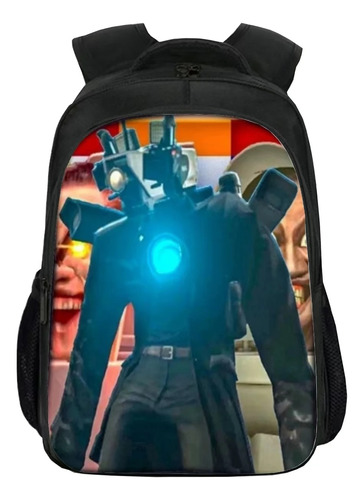 Mochila Para Niños Titan Camaraman Juego Skibidi Toilet