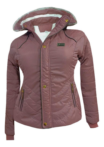 Chaqueta En Impermeable Corta Para Dama 