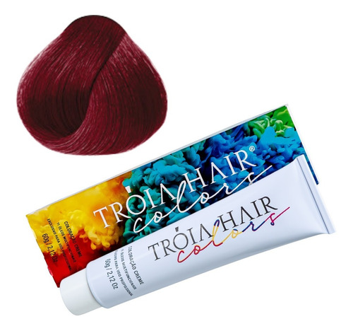 Tintura Troia Hair Color 60g Profissional Todos Os Tons