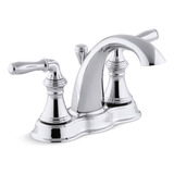 Kohler K-393-n4-cp Devonshire - Juego De Llaves De Lavabo, 3