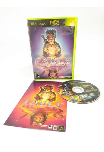Fable Limited Edition Dvd Bonus - Xbox Clasico