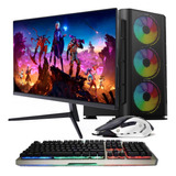 Pc Gamer Ryzen 7 5700g B550m 64g Ram Ssd 1t Monitor 27 F 80+