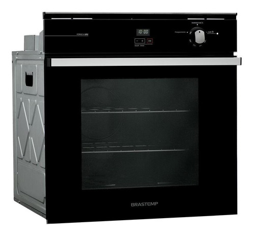 Forno A Gás De Embutir Brastemp Preto 220v 78 Litros Boa84