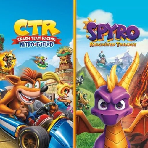 Crash Team Racing Nitro-fueled + Spyro Game Cod Arg - Xbox