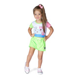 Conjunto Infantil Feminino Cat Bebê, Bygus