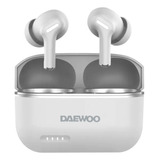 Audífonos Inalámbricos Daewoo Blitz Tws+anc Noise Reduction Color Blanco