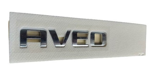 Emblema Logo Tapa Maleta Chevrolet Aveo (aveo Letras) Gm Foto 2