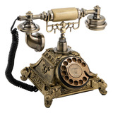 Teléfono Giratorio Vintage Decorativo Para Oficina En Casa B