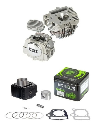 Tapa Cilindro Cdi 125cc + Cilindro 120cc Para Todas Las 110