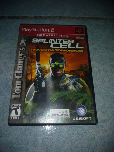 Playstation 2 Ps2 Video Juego Splinter Cell Pandora Tomorrow