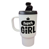 Jarro Termico Super Girl Corona Super Chica M1