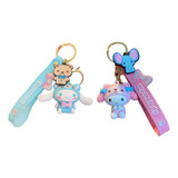 Sanrio Melody Cinnamonroll Muñeca Llavero Set De 2