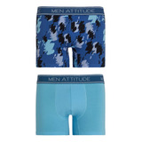 Boxer Hombre Bipack Celeste Fashion's Park