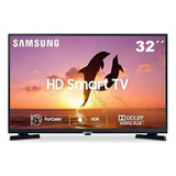 Tv Smart Samsung 32  (80 Cm) Hd Un32t4300 Negro