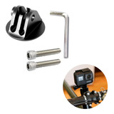 Suporte Alumínio De Headset Bike 28mm Para Gopro E Similares