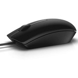 Mouse Optico Dell Original Usb Alambrico Negro Facturado 