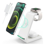 Wireless Charging Station,3 In 1 Fast Charging Station,wi Aa
