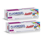 Fluorogel Pasta Dental Junior Tutti Frutti Pack X2 X60g 