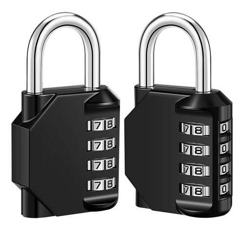 Pack X2 Candado De Seguridad Candados Con Clave Numerico 860