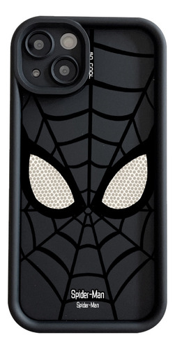 Funda De Silicona Spider Man Para iPhone 13 14