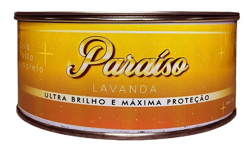 Cera Em Pasta Paraíso Amarela 400gr Mármores Pisos E Moveis