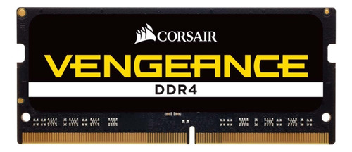 Memoria Ram Vengeance Gamer Color Negro  8gb 1 Corsair Cmsx8gx4m1a2400c16