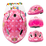 Capacete Infantil Rosa Kids Shake Princesa Absolute Pra Bike