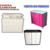 Cómodas Cambiadores Multi Cajones