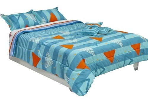 Acolchados Estampados De Colores Para Cama Semidoble Y Doble