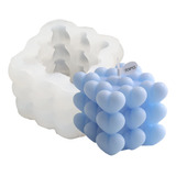 Topys Molde De Silicona Con Forma De Cubo De Burbujas En For