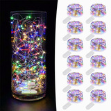 Luces De Navidad Y Decorativas E T Easytao E T Easytao Ezt-cr2032 2m De Largo - Multicolor Con Cable Agua