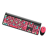 Pequeño Teclado Inalámbrico Bluetooth Negro Mixto